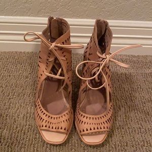 Jeffrey Campbell wedge heels- Never worn outside